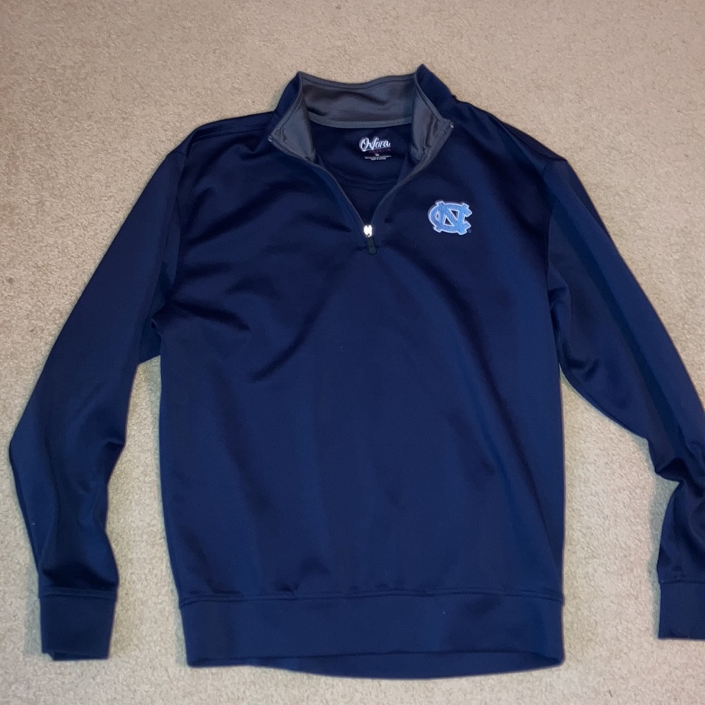 Men's Navy Quarter-Zip Sweater